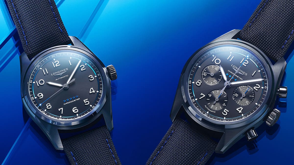 New Longines Spirit Bucherer BLUE Watches