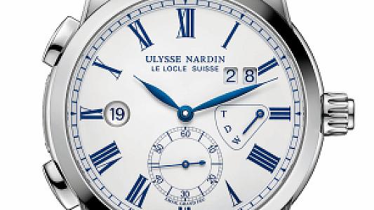 Ulysse Nardin Classic Dual Time Enamel