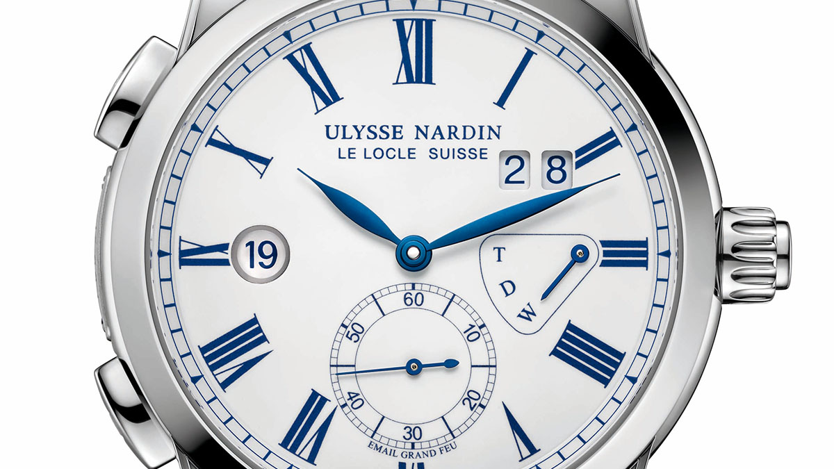 Ulysse Nardin Classic Dual Time Enamel