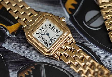 Cartier Panthere de Cartier Double Loop 18K Yellow Gold Ref. WGPN0013