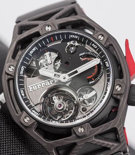 Hublot Techframe Ferrari 70 Years Tourbillon Chronograph PEEK Carbon