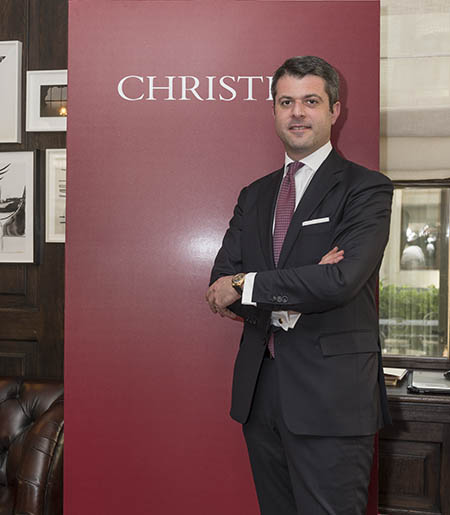 Christie’s Watch Department Director & Auctioneer Thomas PERAZZI