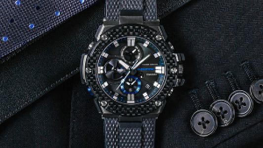 CASIO G-Shock G-Steel Chrono Solar Carbon Edition (Ref. GSTB100XA-1A)