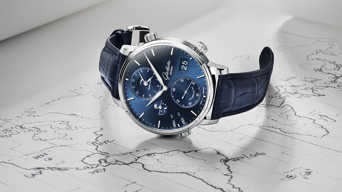 Glashütte Original Senator Cosmopolite Midnight Blue