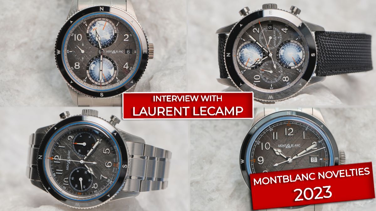 Interview With Laurent Lecamp – Global Director of Montblanc Watch Division