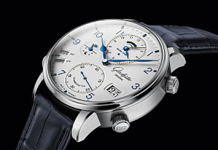 Glashütte Original Senator Cosmopolite Stainless Steel Ref. 1-89-02-03-02-30