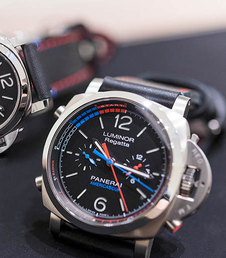 Officine Panerai PAM00726 & PAM00724 Luminor Limited Edition Watches For 35th America’s Cup