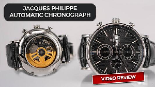 Swiss Origin Jacques Philippe Is Very Assertive With The ETA 7750 Movement In Its New Automatic Model!