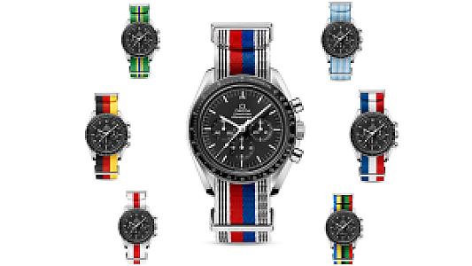 Omega Introduces Flag Inspired NATO Straps