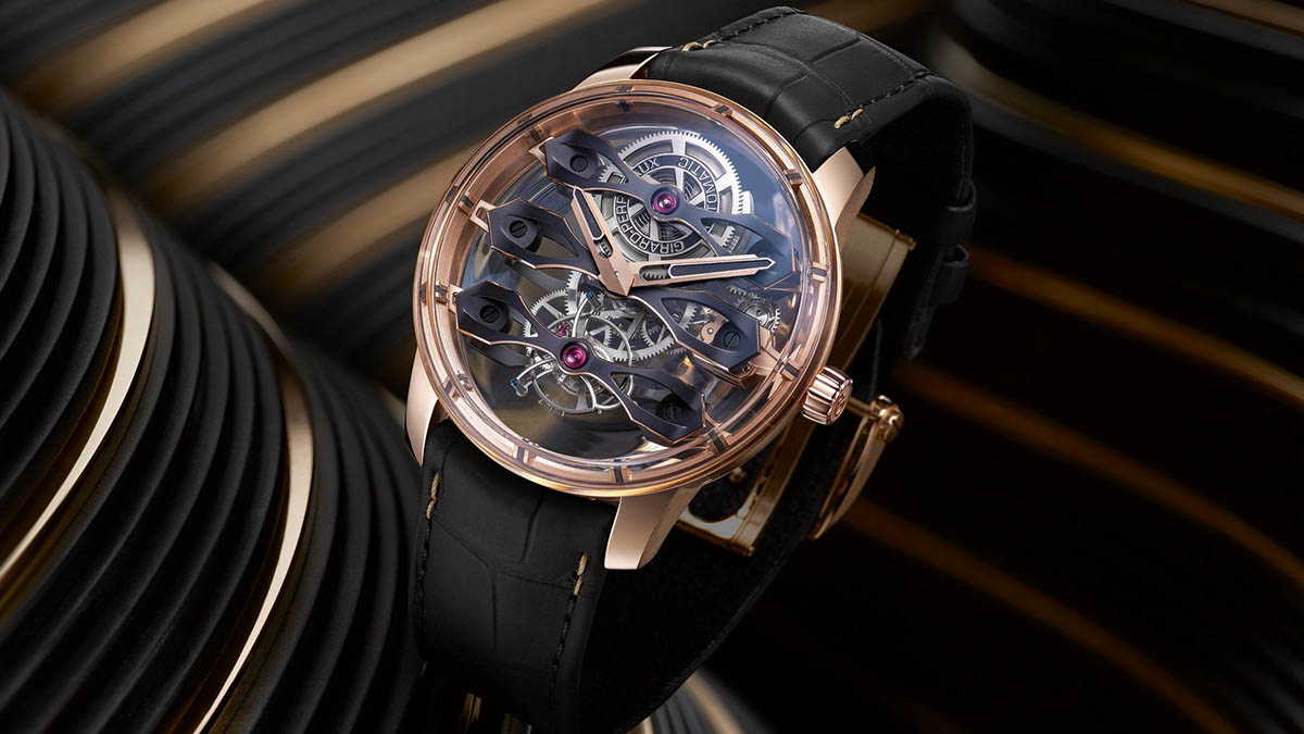 Girard Perregaux Tourbillon Three Flying Bridges (Ref. 99296-52-001-BA6A)