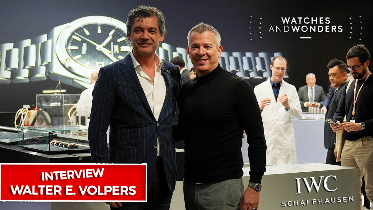 Interview With Walter E. Volpers - IWC Associate Director Product Management Technics