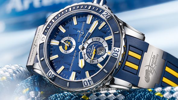 Ulysse Nardin Presented A Limited Watch To Celebrate Their Partnership With Artemis Racing 