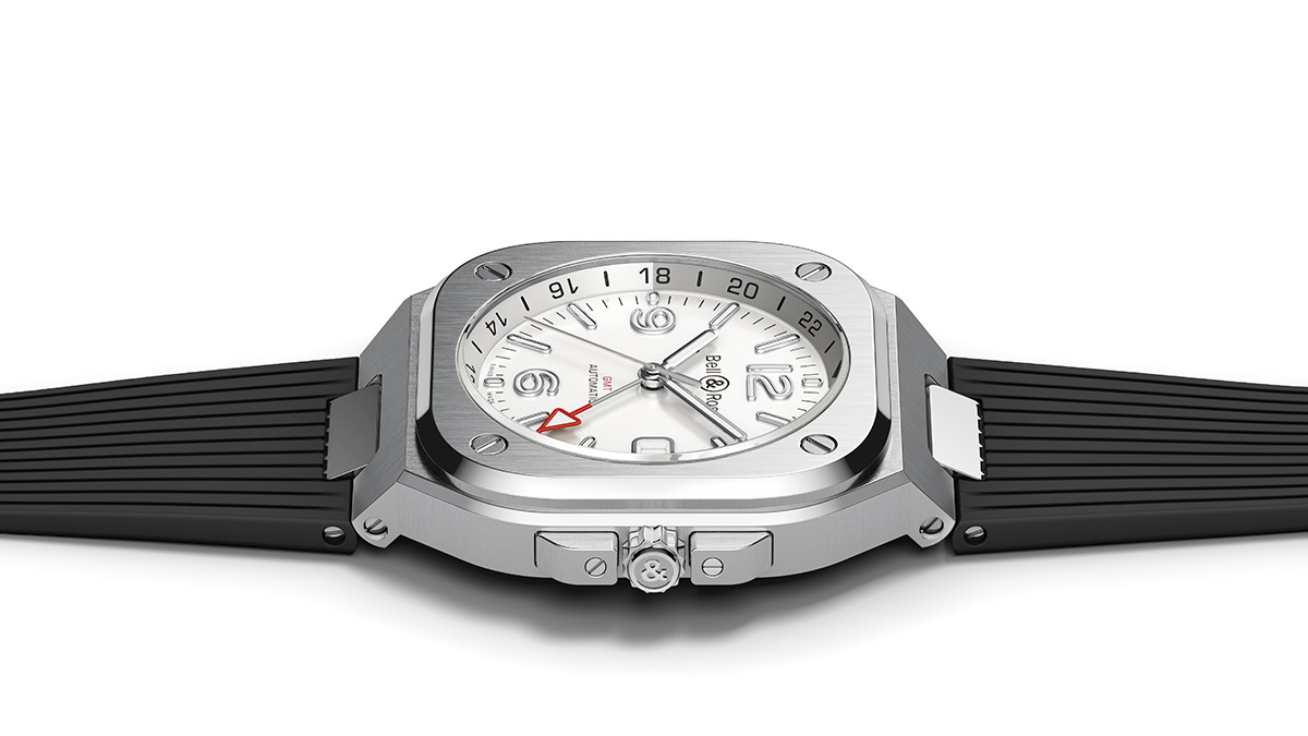 Bell & Ross BR 05 GMT White