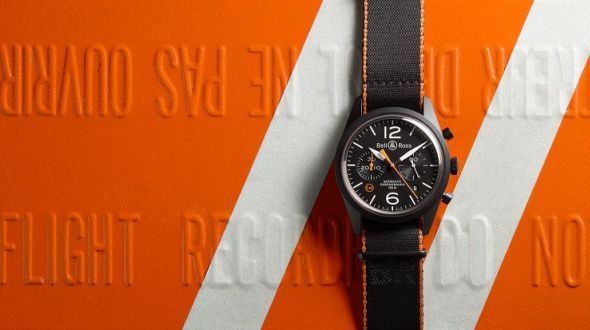 The Bell & Ross BR 126 Carbon Orange Limited Edition