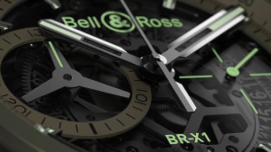 Bell & Ross BR-X1 Military (Ref. BRX1-CE-TI-MIL)