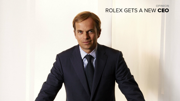 Jean-Frédéric Dufour Named CEO Of Rolex SA