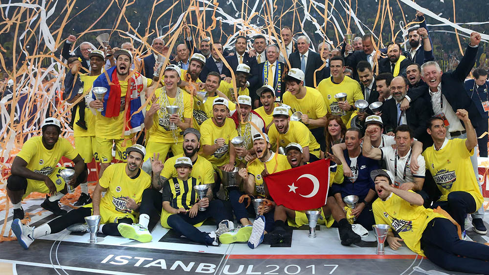 Euroleague 2017 Şampiyonu Fenerbahçe Ülker