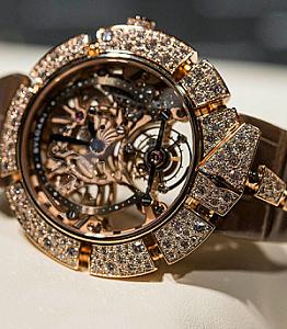 Bulgari Serpenti Incantati Skeleton Tourbillon Lumière 18K Pink Gold