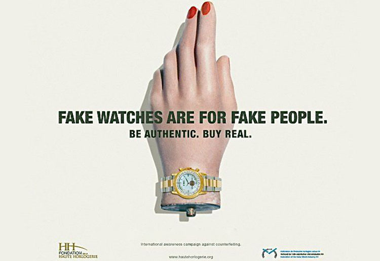 Hey You! Yes, Yes You With The Fake Watch on Wrist!