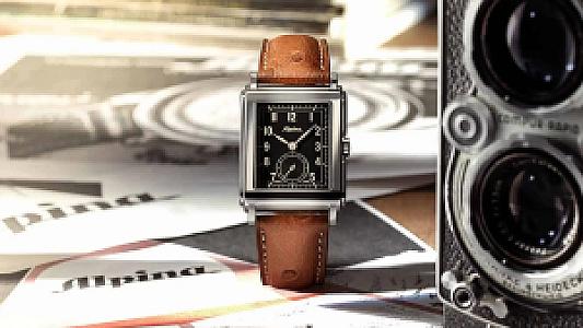 Alpina Heritage Carrée Mechanical 140 Years