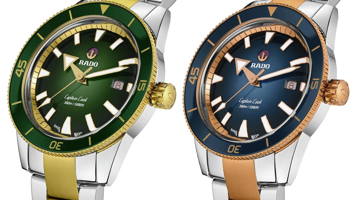 RADO Captain Cook – Two Tone Models