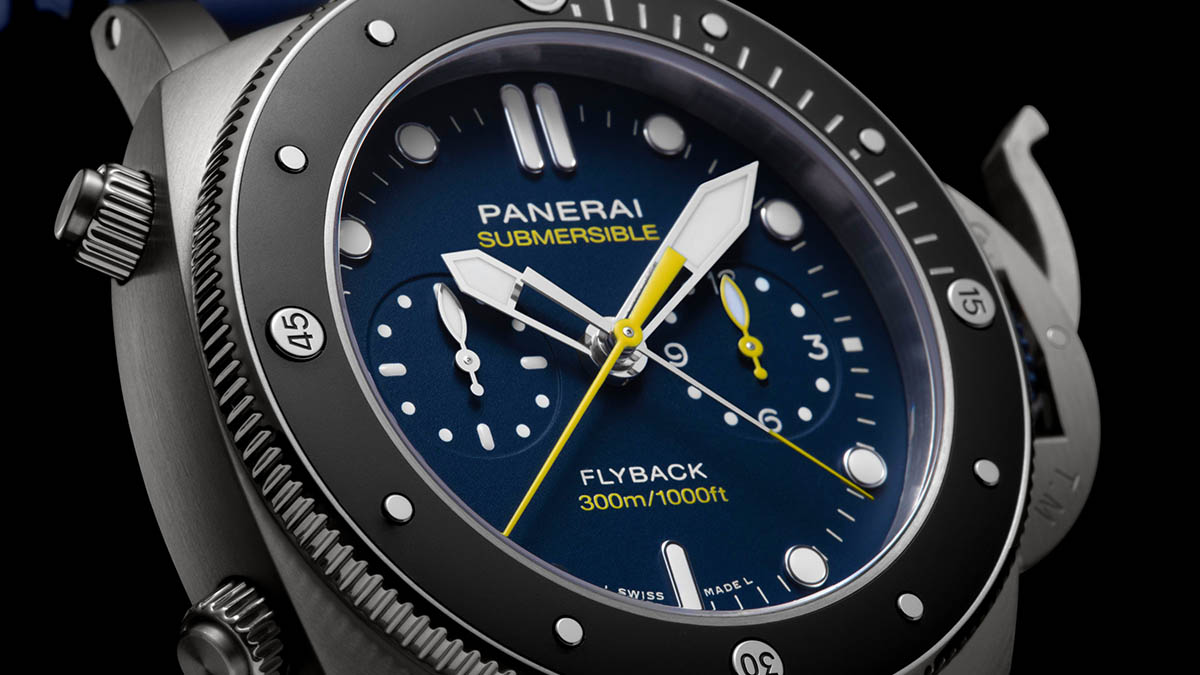 PAM1291 Submersible Titanium Chrono Flyback Mike Horn Edition