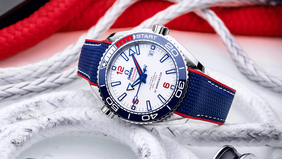 Omega Seamaster Planet Ocean 36th America’s Cup (Ref. 215.32.43.21.04.001)