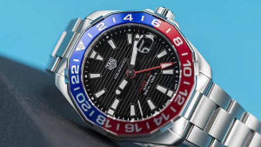 TAG Heuer Aquaracer Caliber 7 GMT (Ref. WAY201F.BA0927)