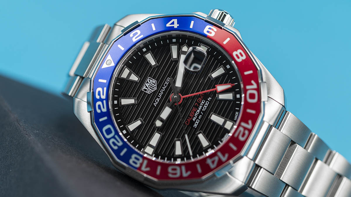 TAG Heuer Aquaracer Caliber 7 GMT (Ref. WAY201F.BA0927)