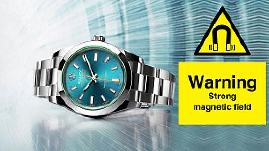 Attention: Magnetic Field! Protect Your Watches