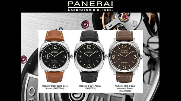 Four New Models from Panerai