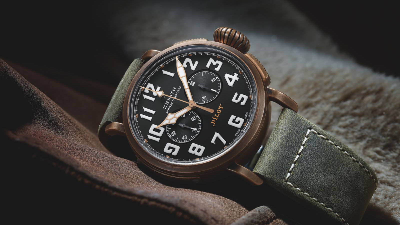 Zenith Heritage Pilot Extra Special Bronze Chronograph