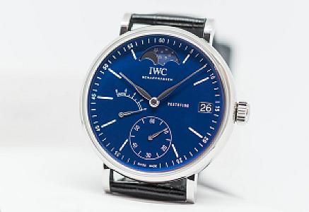 IWC Schaffhausen Portofino Hand-Wound Moon Phase Edition “150 Years”