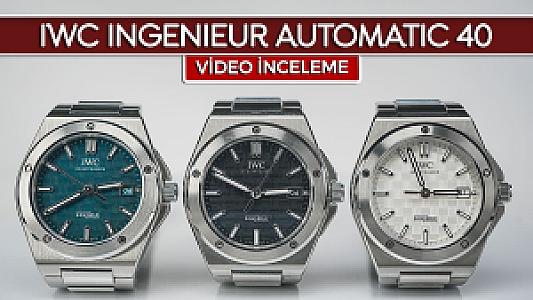 IWC Ingenieur Automatic 40 – Bilim Adamı Saatinden Lüks Spor Saate