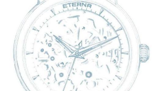 Yeni Model: Eterna Skeleton 1856 Limited Edition