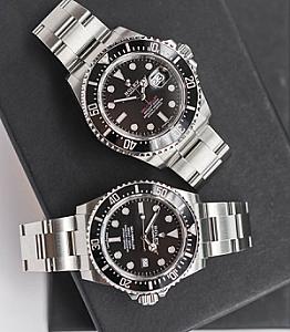 ROLEX Sea Dweller Ref. 126600 (50th Anniversary) VS Sea Dweller Ref. 116600