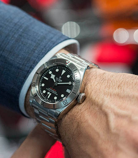 Tudor Heritage Black Bay Steel 79730 Date