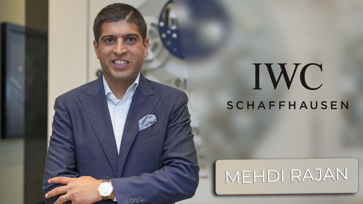 Mehdi RAJAN - IWC Schaffhausen Ortadoğu, Hindistan ve Afrika Sorumlu Müdürü Röportajı