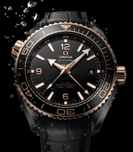 Omega Seamaster Planet Ocean GMT Deep Black Ceramic