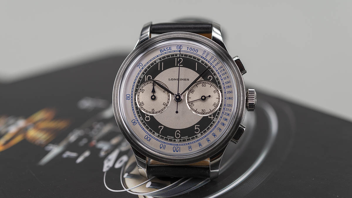 Longines Heritage Classic Chronograph “Tuxedo” (Ref. L2.830.4.93.0)