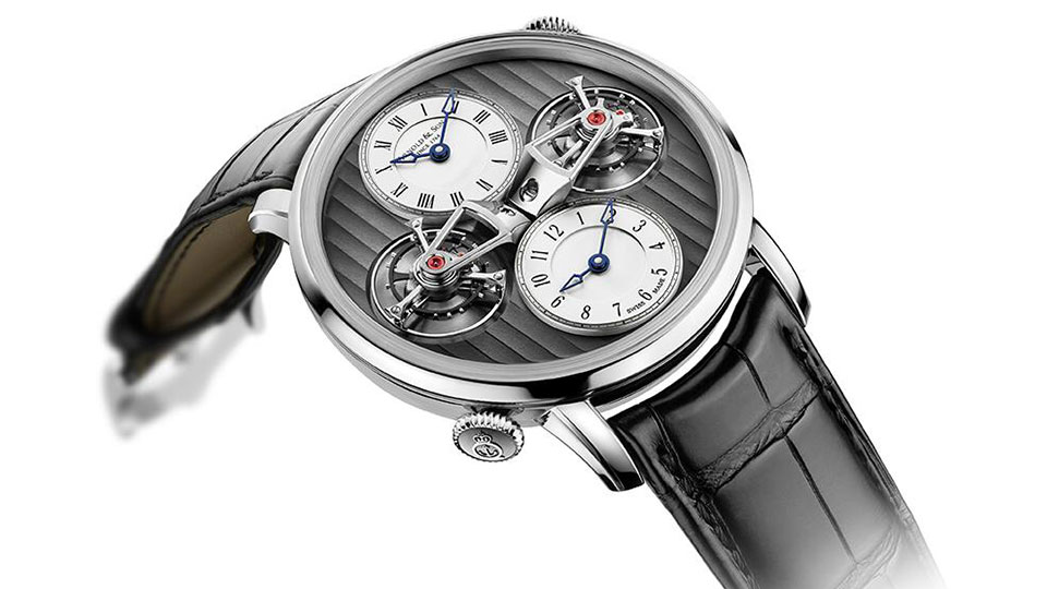 Arnold & Son Double Tourbillon Escapement Dual Time