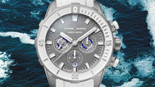 Ulysse Nardin Diver Chronograph 44mm Limited Edition “Great White”