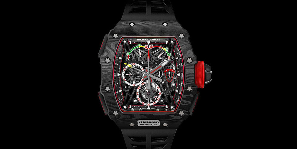 SIHH 2017: Richard Mille RM 50-03 Tourbillon Ultralight McLaren F1