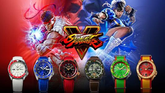 Let the Fight Begin! Seiko 5 Sports Street Fighter V