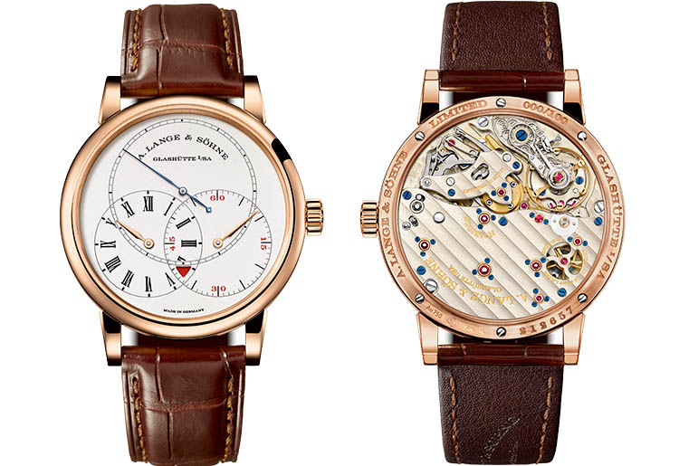 A. Lange & Söhne Richard Lange Jumping Seconds Pink Gold