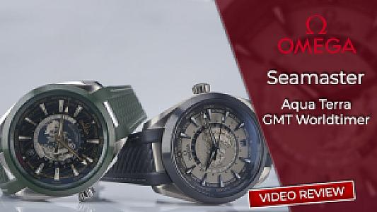 A Unique Touch to the Worldtimer Function - Omega Seamaster Aqua Terra GMT Worldtimer