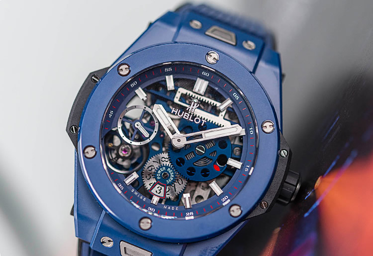 Hublot Big Bang Meca-10 Blue Ceramic Ref. 414.EX.5123.RX