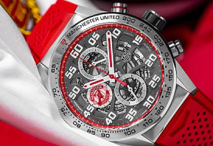 TAG Heuer Carrera Heuer 01 Manchester United Special Edition Ref. CAR201M.FT6156