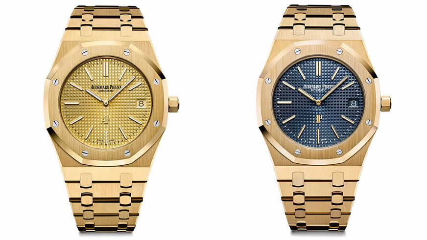 PRE-SIHH 2017: Audemars Piguet Royal Oak Ultra Thin 15202 “Yellow Gold”