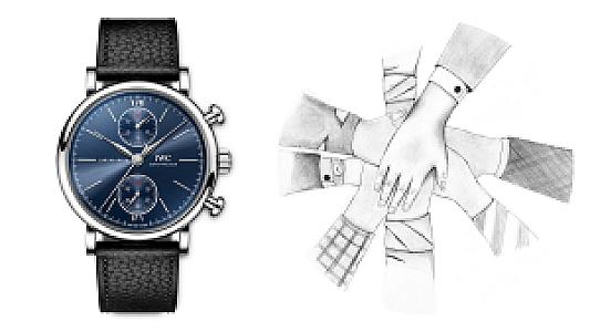 IWC Schaffhausen Portofino Chronograph 39 Edition Laureus Sport for Good REF. IW391408